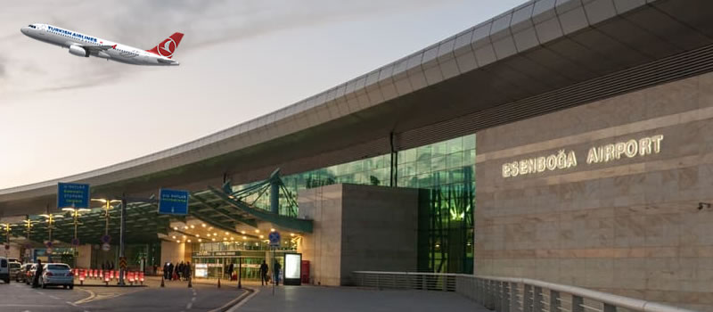 (ESB) Autovermietung am Flughafen Ankara Esenboga